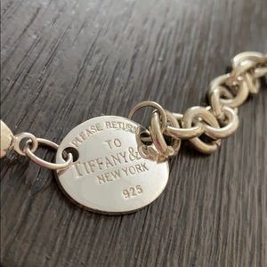 Tiffany and Co. round link necklace